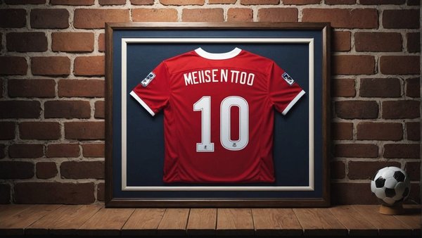 Cadre pour maillot de foot: personnalisez votre souvenir sportif