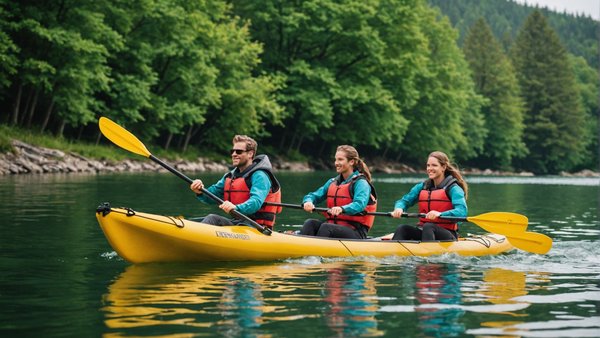 Meilleurs kayaks gonflables 3 places pour familles aventurières